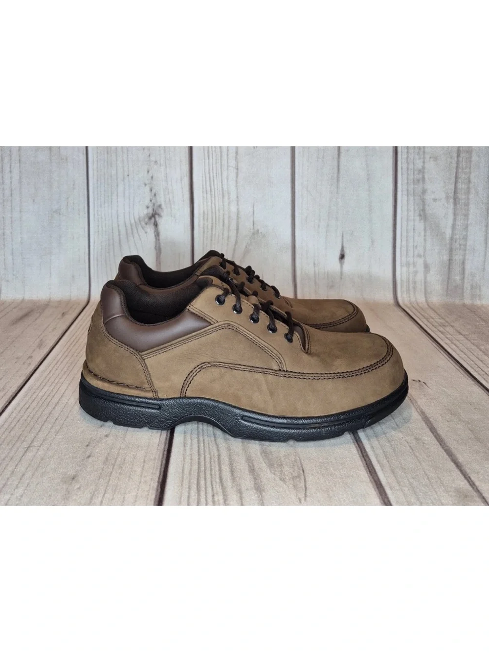 Rockport Eureka Men's Size 11.5 XW Extra Wide Nubuck Leather Walking Shoes